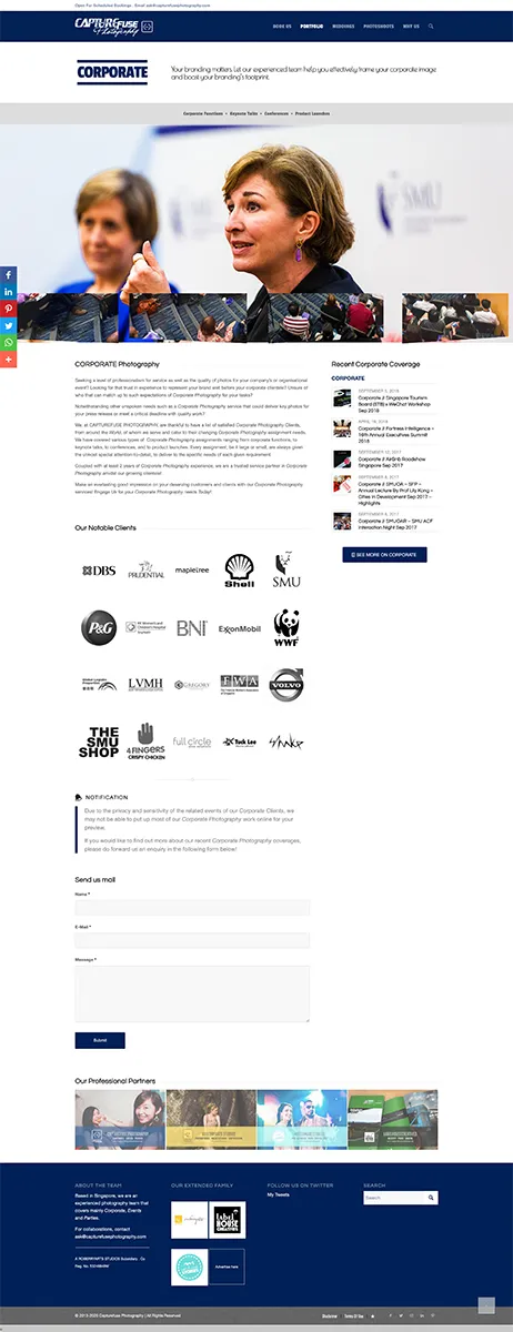 [Capturefuse Photography] Corporate Photography Portfolio - Corporate Photography