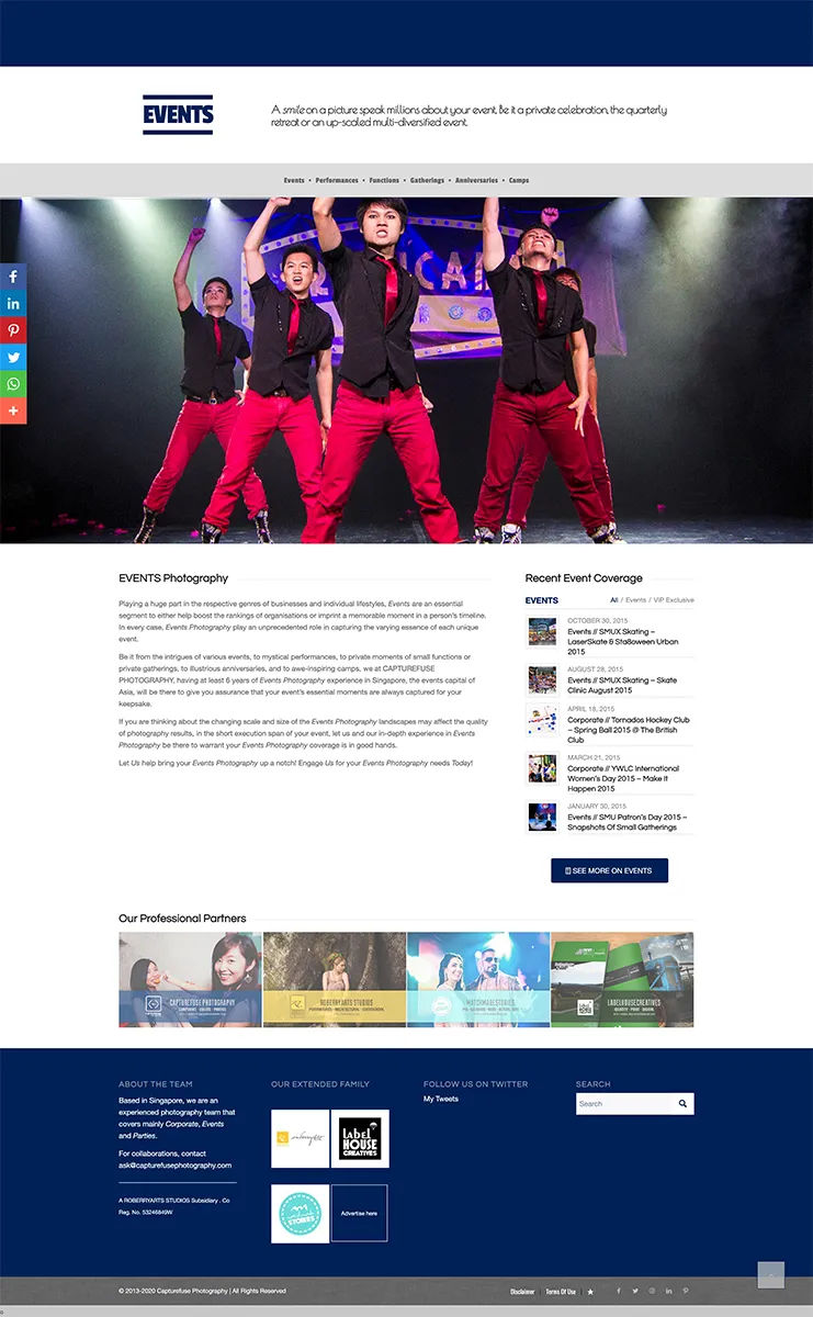 [Capturefuse Photography] Corporate Photography Portfolio - Events Photography