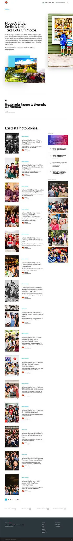 [RobertChai] Personal Website - Photos Collection